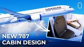 Hawaiian Airlines Unveils Boeing 787 Dreamliner Cabins