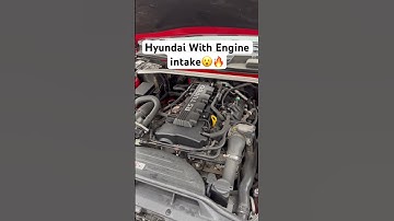 Intake🔥#shortsvideo #shorts #short #carcommunity #jdm #manual #hyundai #genesis #intake #turbo #6ix