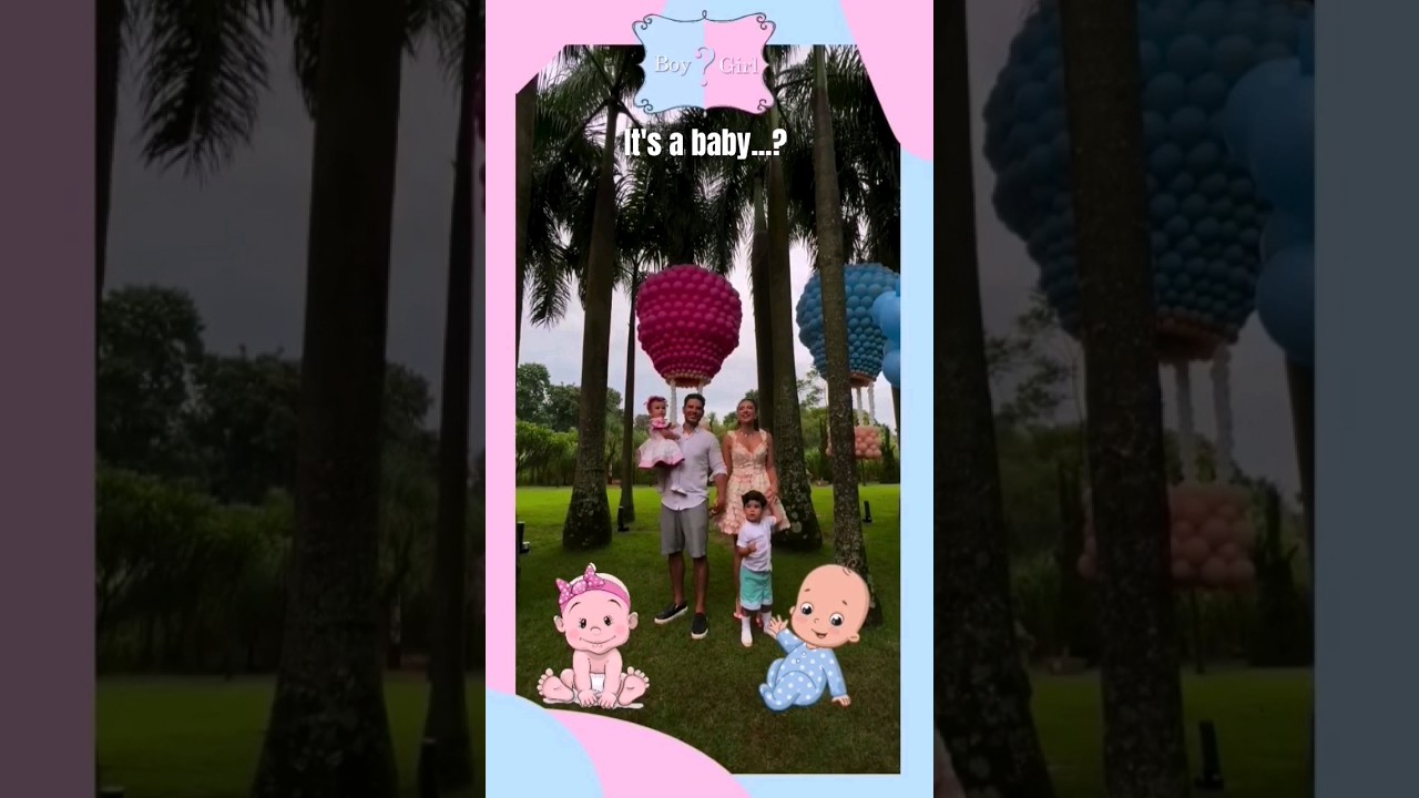 amazing gender reveal party 