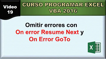 Como utilizar on error resume next?
