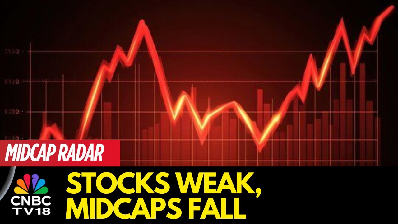 Nifty at 25,350, Sensex slips 410 points; Realty, Financials & FMCG Drag, IT & Utilities Gain