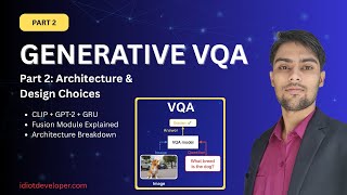 CLIP + GPT-2 + GRU Fusion Explained | Full Architecture Deep Dive | Generative VQA | Part 2 Profile