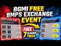 😍BGMI FREE BMPS EXCHANGE EVENT | GET FREE LEGENDARY OUTFIT | GET FREE 7 M416 GLACIER TOKEN