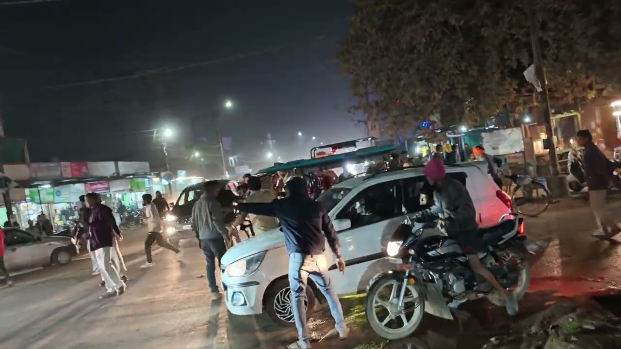 दुर्ग के पोटिया चौक का बुराहाल शाम के समय जाम में फसते हैं लोग 