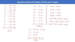 DAA   Problems on Divide and Conquer