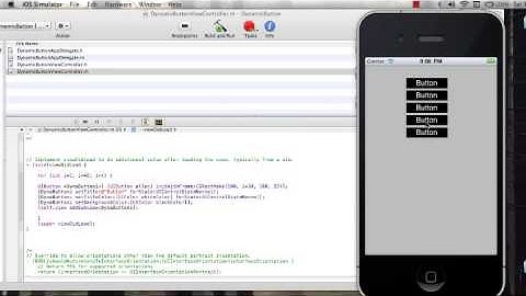 Dynamic Button in Xcode Programmatically