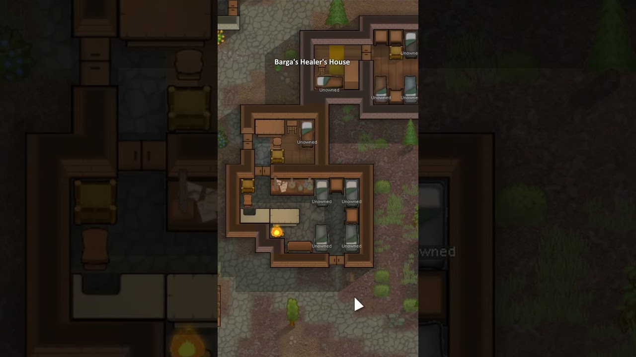 RimWorld Creative Mode: Healer's Hut