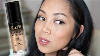 milani conceal and perfect 2 in 1 foundation review itsjudytime