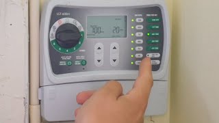 How to program the zones on a Rain Bird Controller in 2 minutes