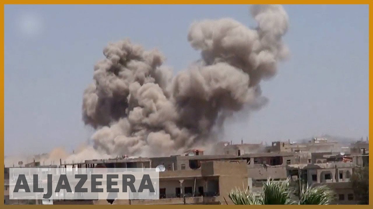 الأمم المتحدة تقول إن 45 ألف شخص فروا من هجوم الجيش السوري على المتمردين في درعا | الجزيرة الإنجليزية