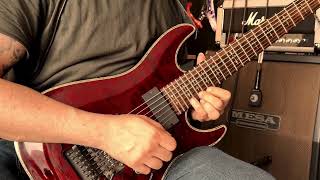 COVER: NEVERMORE - “MY ACID WORDS” Jeff Loomis Guitar Solo