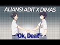 #96 || ALIANSI ADIT x DIMAS PART 1 - Drama Animasi Sekolah Kode Keras buat Cowok dari Cewek