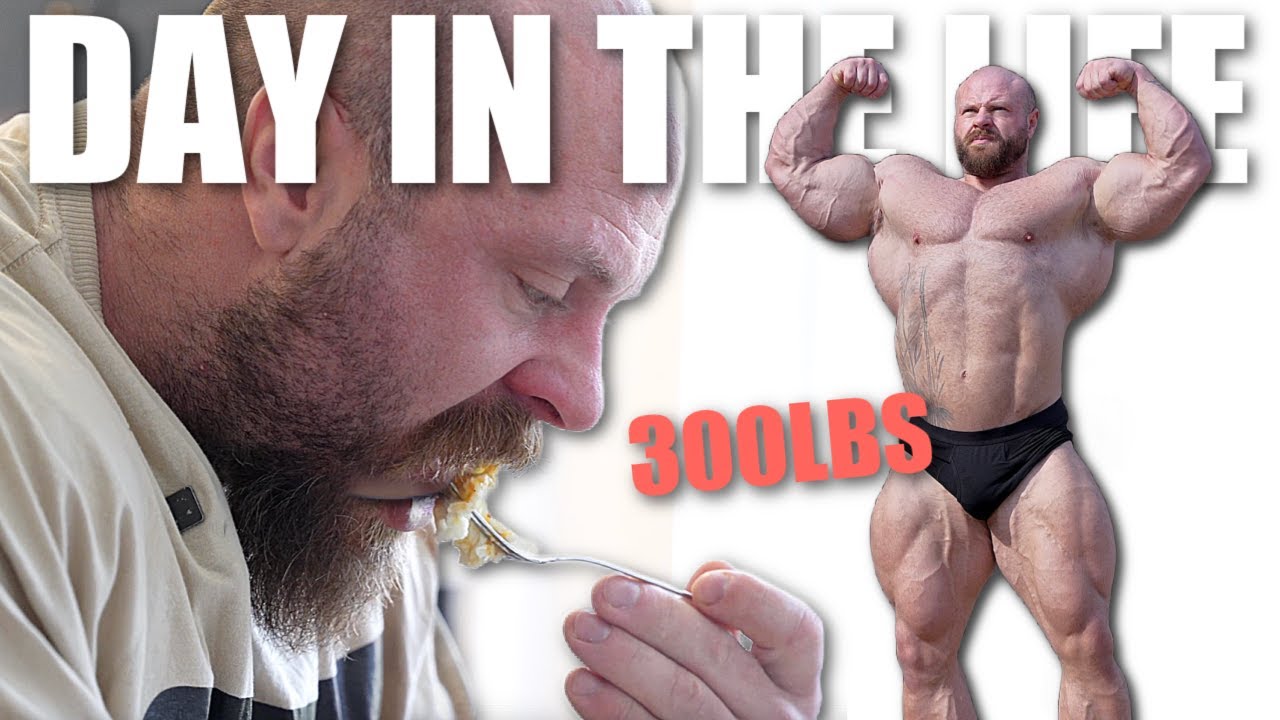 DAY IN THE LIFE OF A 300LBS BODYBUILDER