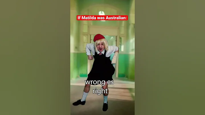 If Matilda was Australian! #shorts #matilda #matildathemusical #broadway #musicaltheatre #aussie