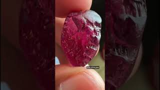 Natural #RED GARNET# Gems  @ By Gemstones Desires (Please Subscribe) My Channel.