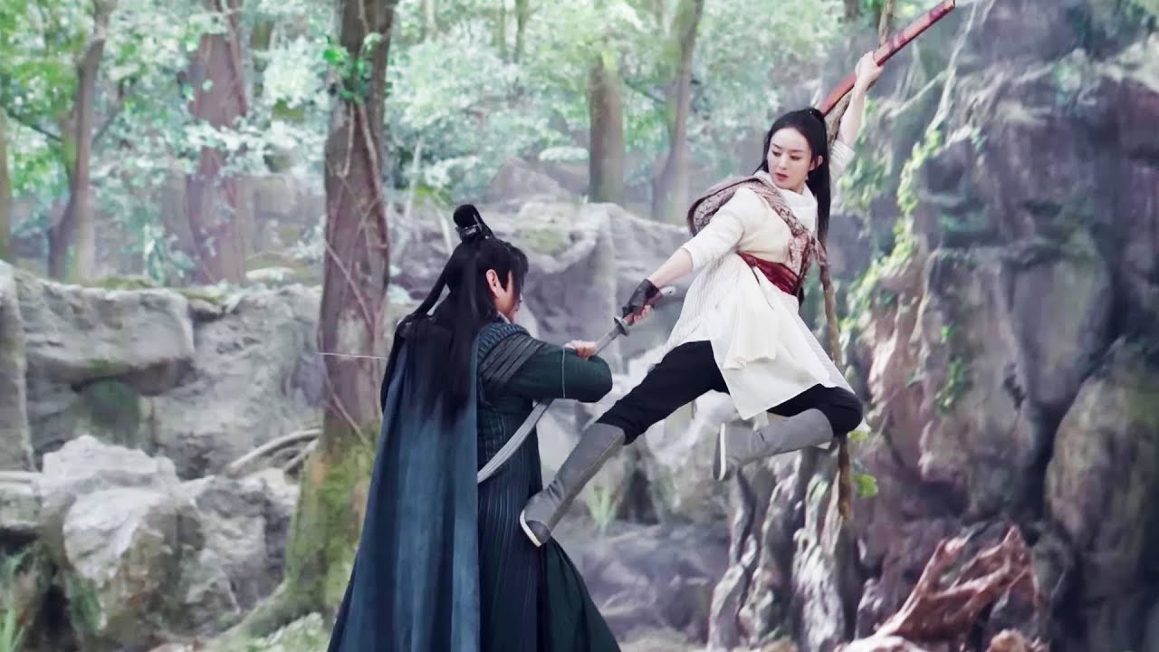 【Movie】灰姑娘體力不支，眾人以為她必輸無疑，哪料一招反敗為勝！💕#中国电视剧 #爱情