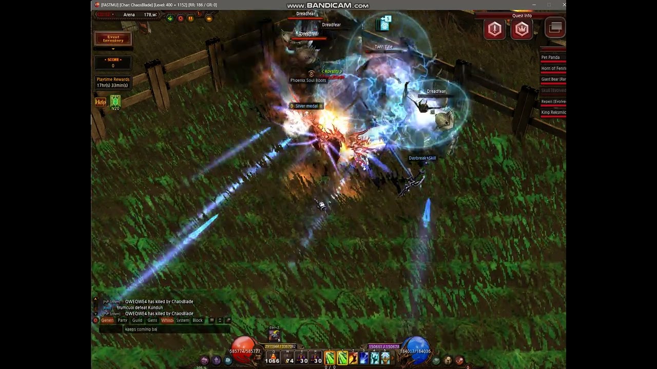 Mu Cheaters using Auto script