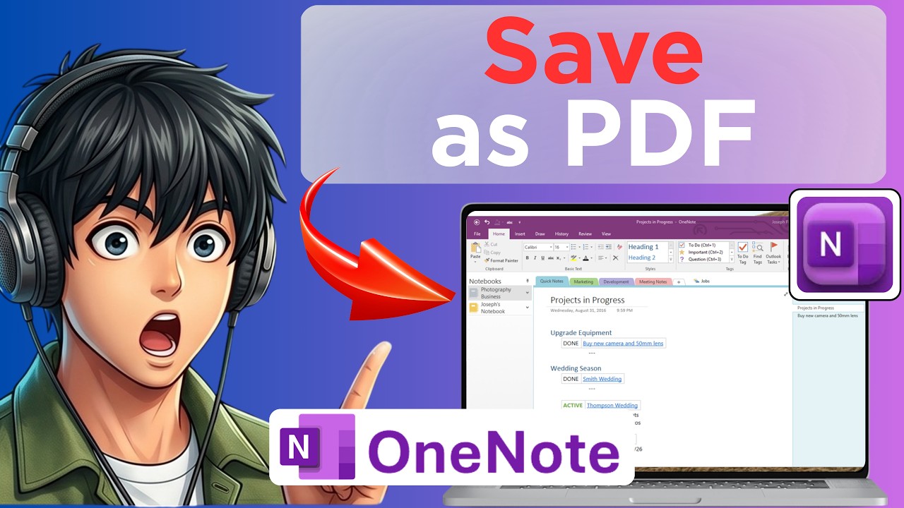 Does Onenote Save Automatically How to Save OneNote as PDF (Full Guide 2026) - YouTube