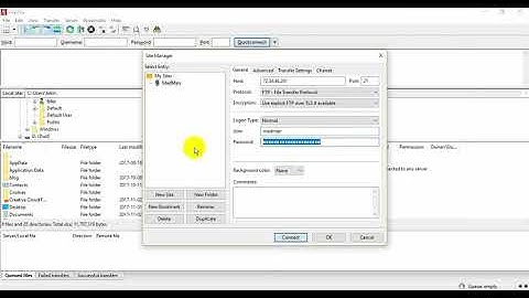 How to connect with server cPanel hosting with FileZilla via FTP