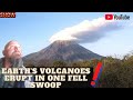 What If All of the Volcanoes on Earth Erupted at Once?