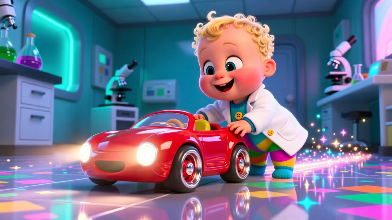 Baby In A Science Lab Adventure 🧪🔬 Fun Learning Song for Kids | Science Exploration