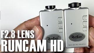 Runcam HD 1080P - New F2.8 Aperture Lens - Mobius Action Cam Comparison