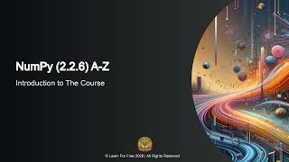 NumPy (2.2.6) A-Z | 01A