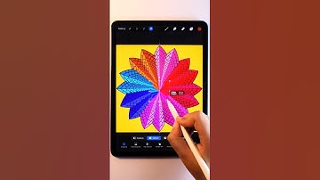 Seamless Pattern in Procreate #pattern #shortvideo