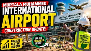 Wow ! See The New Lagos Airport Terminal And Construction Progress On The International Airport 