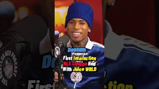 Juice WRLD Asked NLE Choppa This The First Time They Met..