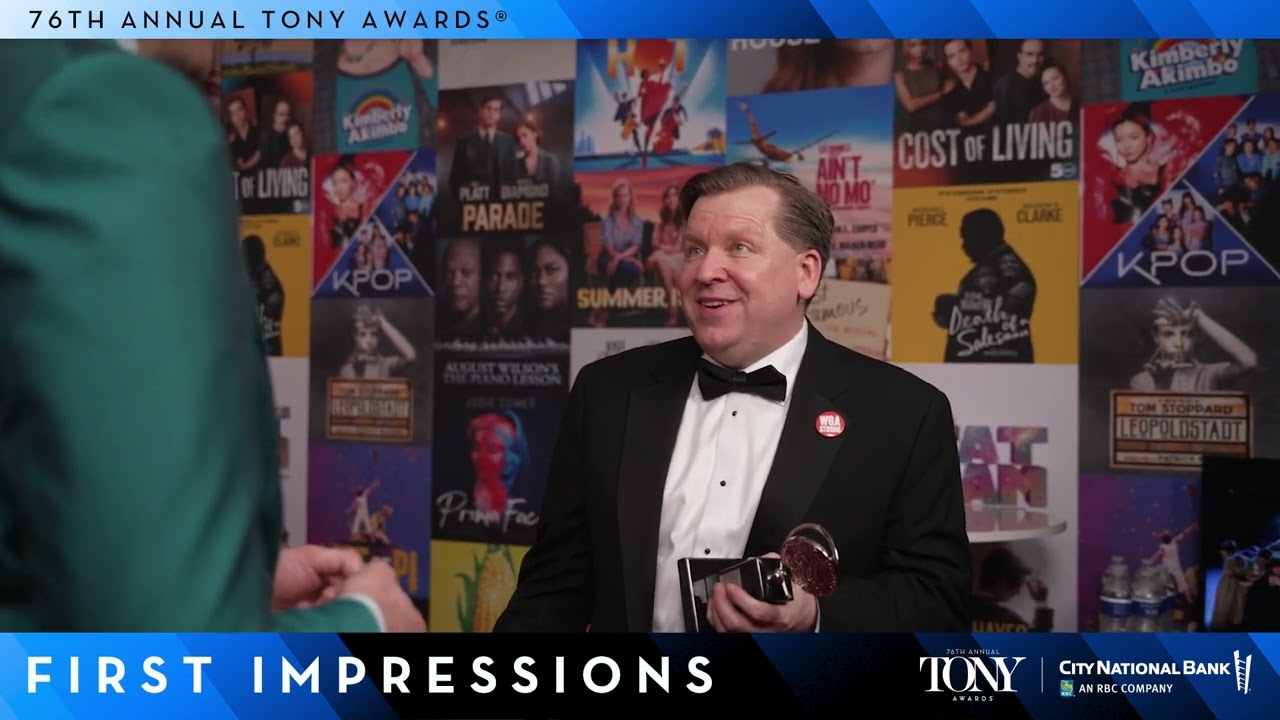 David Lindsay-Abaire | 2023 Tony Awards First Impressions