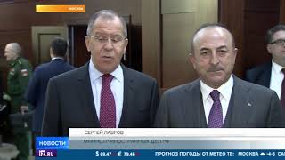 Главы МИД и Минобороны РФ и Турции обсудили Сирию