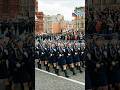Unbelievable Discipline! Russia’s Female Army March!