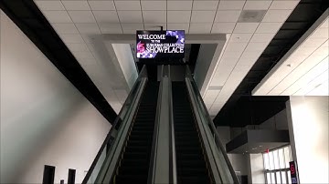 Turned off KONE TravelMaster 110 Escalators at Suburban Collection Showplace, Novi MI