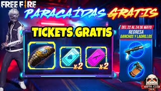 RECLAMA PREMIOS GRATIS! TICKETS DIAMANTE ROYALE paracaídas GRATIS en FREE FIRE 2020