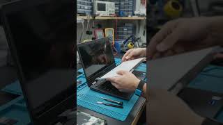 Dell Laptop LCD Screen Issue Repaired#DellLaptop #LCDRepair #LaptopRepair #DellRepair #ScreenFix