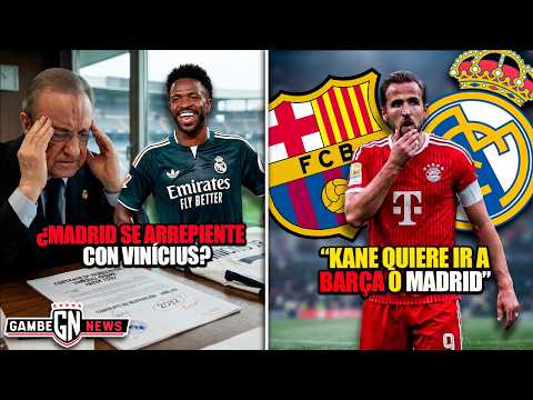 Is Madrid having second thoughts about Vinícius? | “Kane wants to go to Barça or Madrid” | 3 cert...