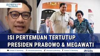 PDI-P Spokesperson Reveals Contents of Closed Meeting Between President Prabowo and Megawati