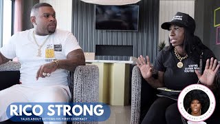 RICO STRONG EXPLAINS HOW HE BECAME A CONTRACTED STAR AT THE BEGINNING OF HIS CAREER (PART 2 OF 3)