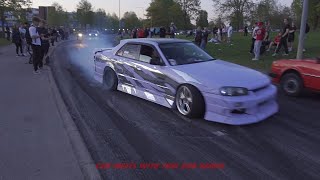 Tuner Car Burnouts | Vantaa Cruising 5.2024