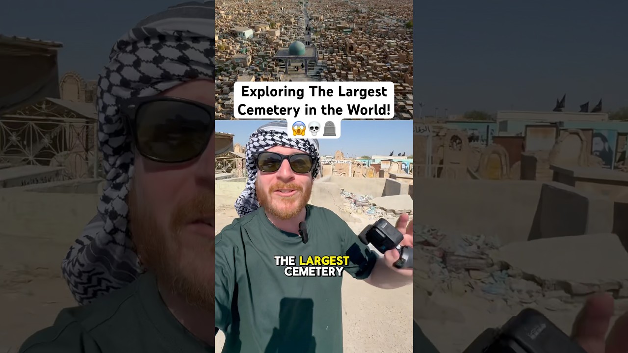 Исследуем самое большое кладбище в мире! 