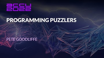 ACCU Lightning Talk: Programming Puzzlers - Pete Goodliffe - ACCU 2022