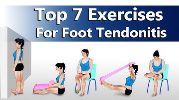 7 Exercises For Foot Tendonitis