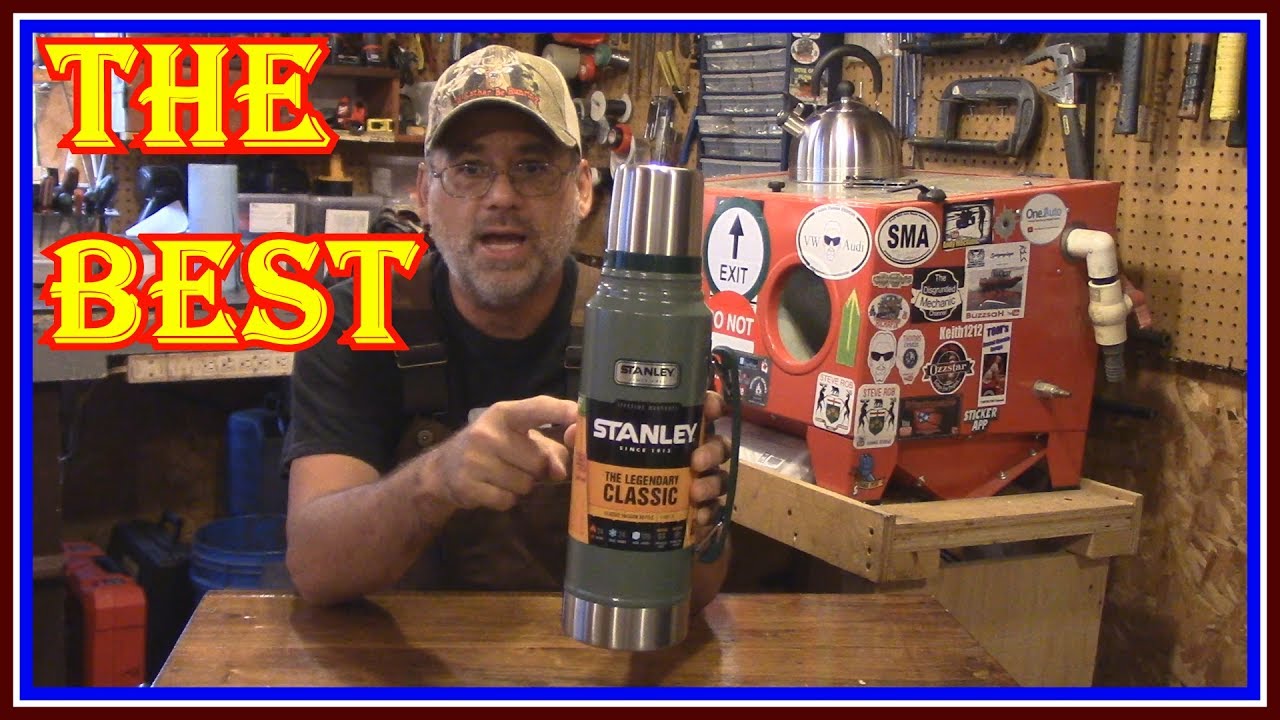 ❄ Stanley Classic Vacuum Bottle Review Stanley vs Thermos Vacuum Insulated  Water Bottle Ice Test 🔥 