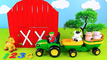 Learning Videos for Toddlers | Animal Sounds, Farm Animals, Learn Colors, Numbers, Words