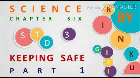 Rinku Giri, science,std 3, Chapter - 6, Keeping Safe (part-1)