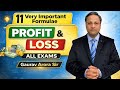 11 Profit &amp; Loss धरती फाड़ के निकले 🔥 Maths Formulae 