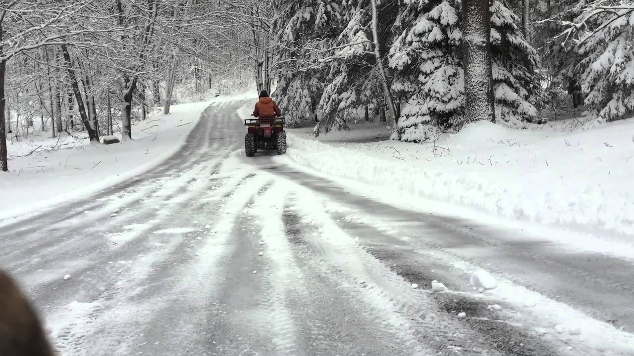 Homemade snow plow mount YouTube