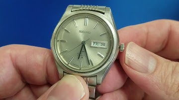 Seiko 5606 LM Quickset Function Walkthrough
