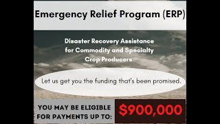 Emergency Relief Program USDA